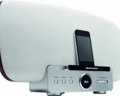 Player Marantz Consolette IPod + IPad Soundstation Silber