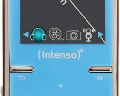 Intenso Video Scooter (8GB) Tragbarer Multimedia-Player Blau
