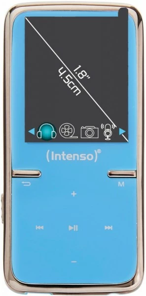 Intenso Video Scooter (8GB) Tragbarer Multimedia-Player Blau