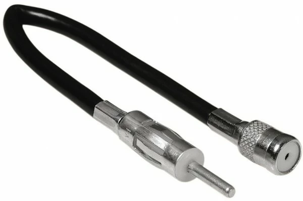 Zubehör Hama Adapter Stecker DIN/Kupplung ISO KFZ-Antennenadapter