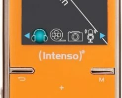 Intenso Video Scooter (8GB) Tragbarer Multimedia-Player Orange