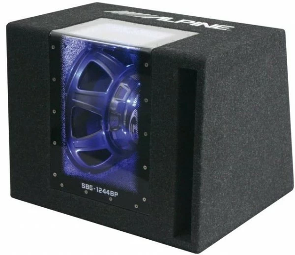 Lautsprecher Alpine SBG 1244 BP Subwoofer