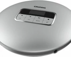 Grundig GCDP 8000 Tragbarer MP3 CD-Player Silber/schwarz
