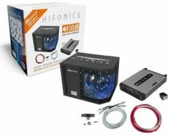 Lautsprecher Hifonics MBP 1000.4 Subwoofer-Set Mit Endstufe