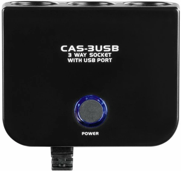 Zubehör Hama 3-fach Verteiler Zigarettenanzünder – Bild 3