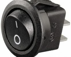 Zubehör Hama Kfz-Schalter, Rund, 4 A/12 V KFZ-Schalter Schwarz