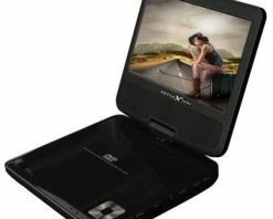 Reflexion DVD 7002 Tragbarer DVD-Player Schwarz
