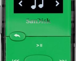 Sandisk Sansa Clip JAM (8GB) MP3-Player Hellgrün