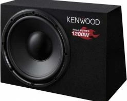 Lautsprecher Kenwood KSC-W 1200 B Subwoofer Schwarz
