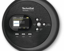 Player TechniSat DigitRadio CD 2GO BT Tragbarer MP3 CD-spieler Mit Radio Schwarz