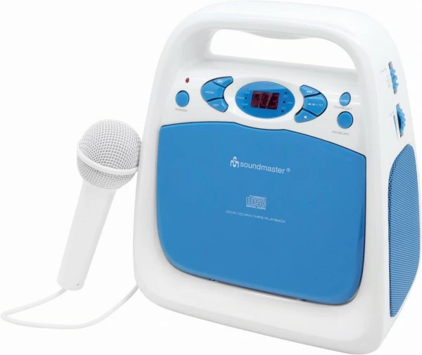 Soundmaster KCD 50 BL Karaoke-Player Blau