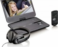 Lenco DVP-1010BK Tragbarer DVD-Player