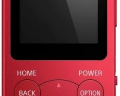 Sony NW-E394R (8GB) Tragbarer Multimedia-Player Rot
