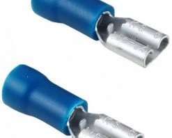 Zubehör Hama Flachsteckhülsen 4,8 Mm, 5 Stück Blau