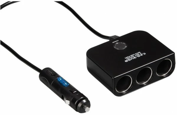 Zubehör Hama 3-fach Verteiler Zigarettenanzünder