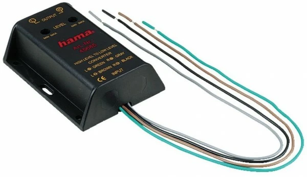 Zubehör Hama Hi-Low-Converter, Regelbar