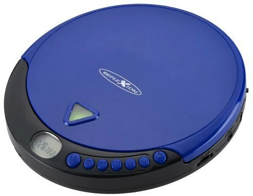Reflexion PCD 500 MP/BL Tragbarer CD-Player Blau