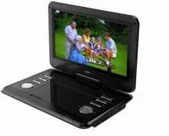 Reflexion DVD1203 Tragbarer DVD-Player Mit Bildschirm Schwarz