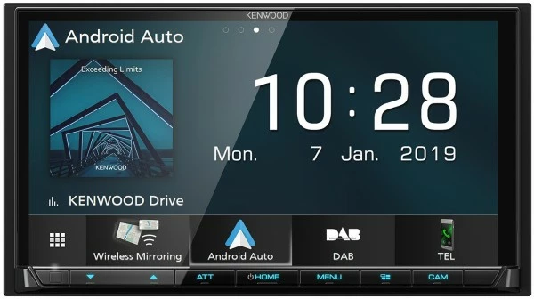 Autoradios & Verstärker Kenwood DMX8019DABS Solo-Autoradio