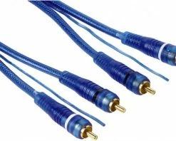Zubehör Hama Cinch-Kabel 2 St / 2 St 5 M Blau
