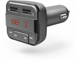 Zubehör Hama Bluetooth-FM-Transmitter Grau