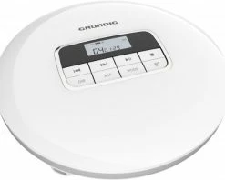Grundig GCDP 8500 Tragbarer CD-Player Weiß/silber